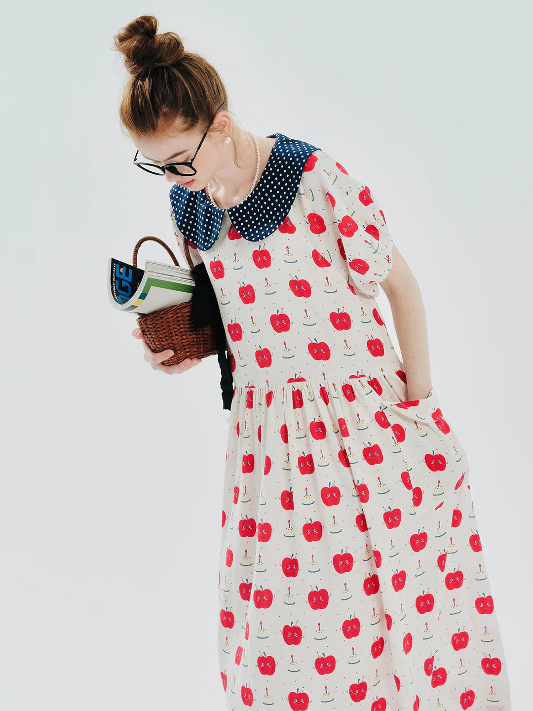 Chloé Apple Print Dress