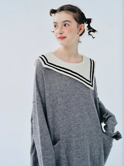 Marion Sailor Collar Dress