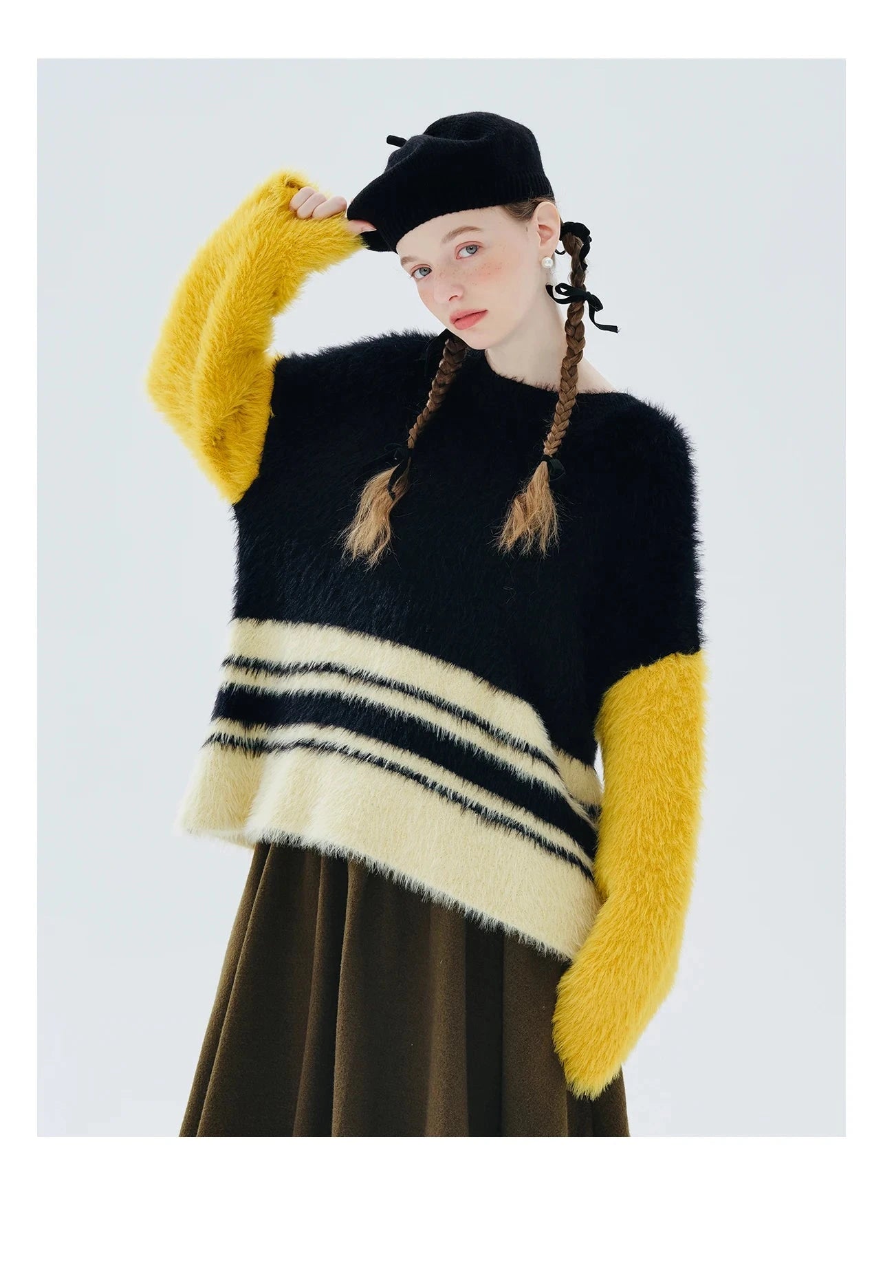 Isabelle Striped Pullover