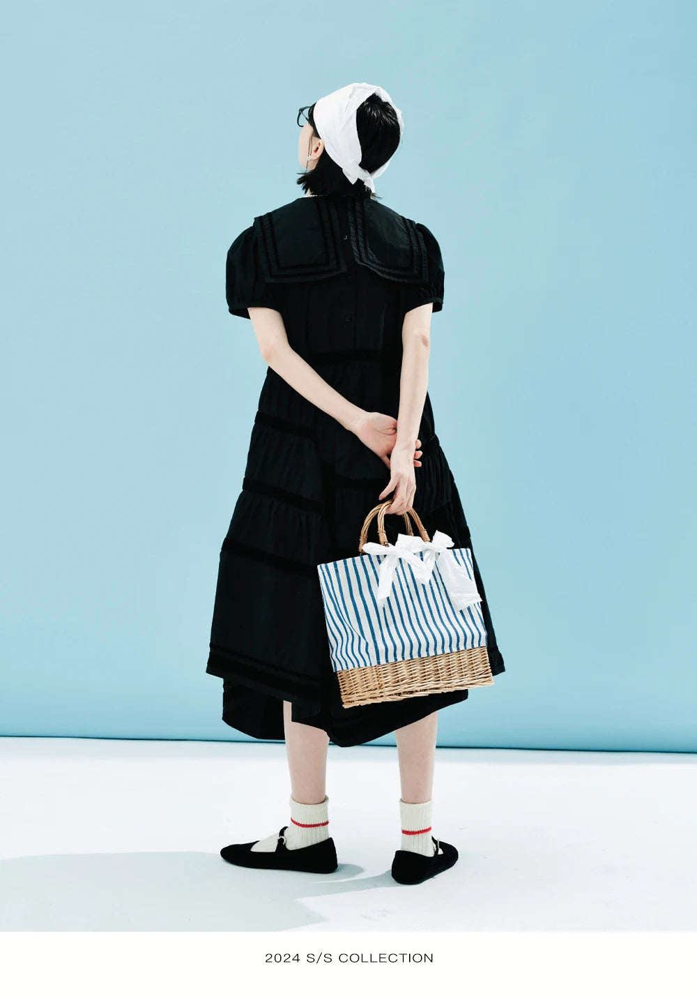 Juliette Black Tiered Dress