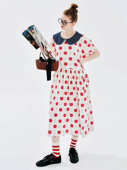 Chloé Apple Print Dress