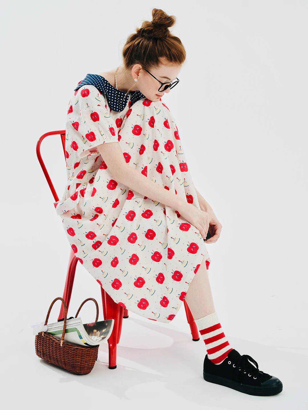 Chloé Apple Print Dress