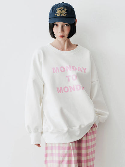 Monday to Monday Oversized Sweatshirt