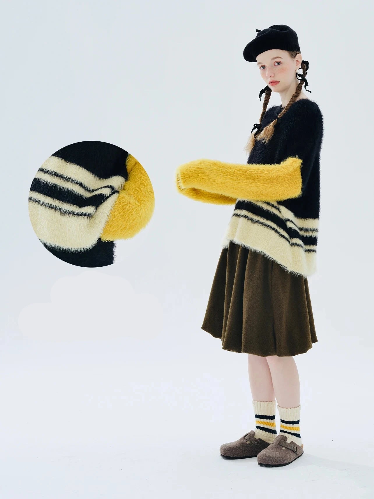 Isabelle Striped Pullover