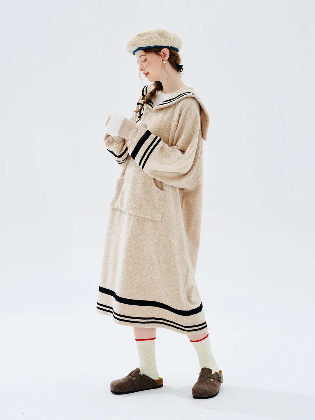 Élise Sailor Knit Dress