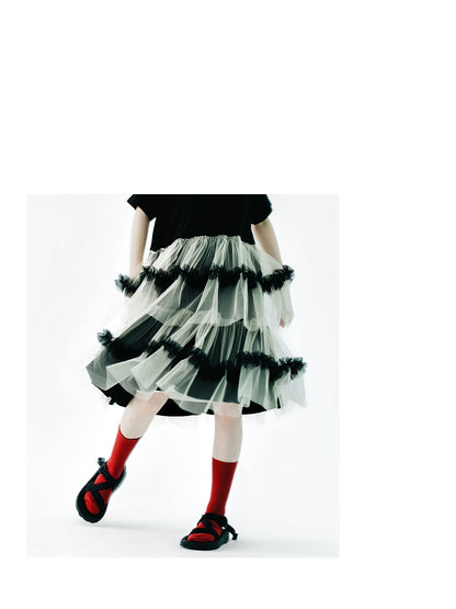 Odette Tulle Tiered Skirt