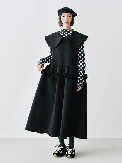 Amélie Ruffle Trim Dress