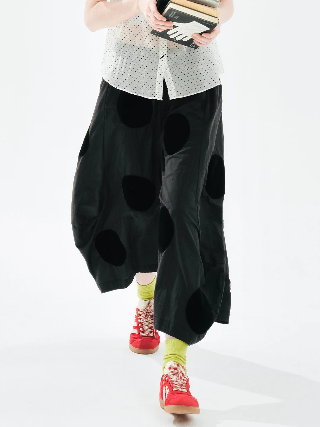 Oversized Polka Dot Pants