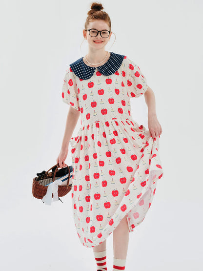 Chloé Apple Print Dress