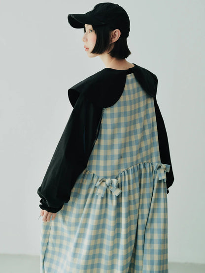 Amélie Gingham Layered Dress