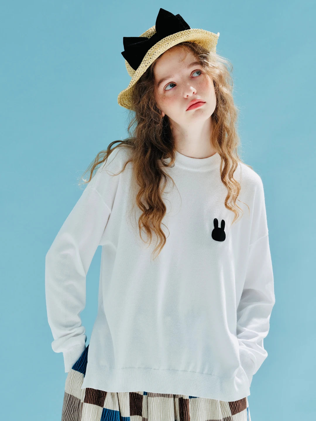 Chloé Bunny Embroidered Sweater