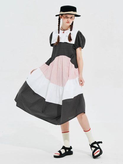 Gabrielle Patchwork Prairie Dress