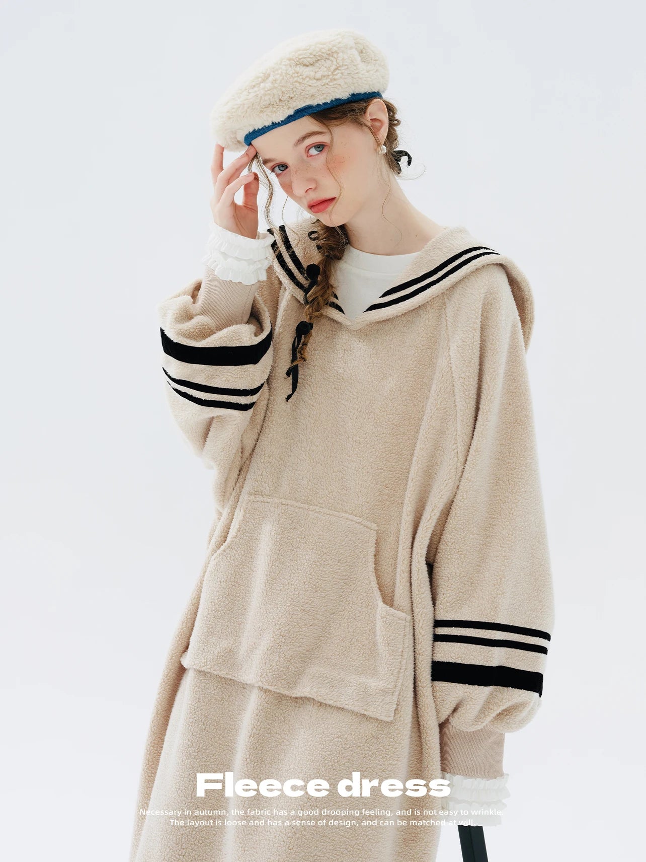 Élise Sailor Knit Dress