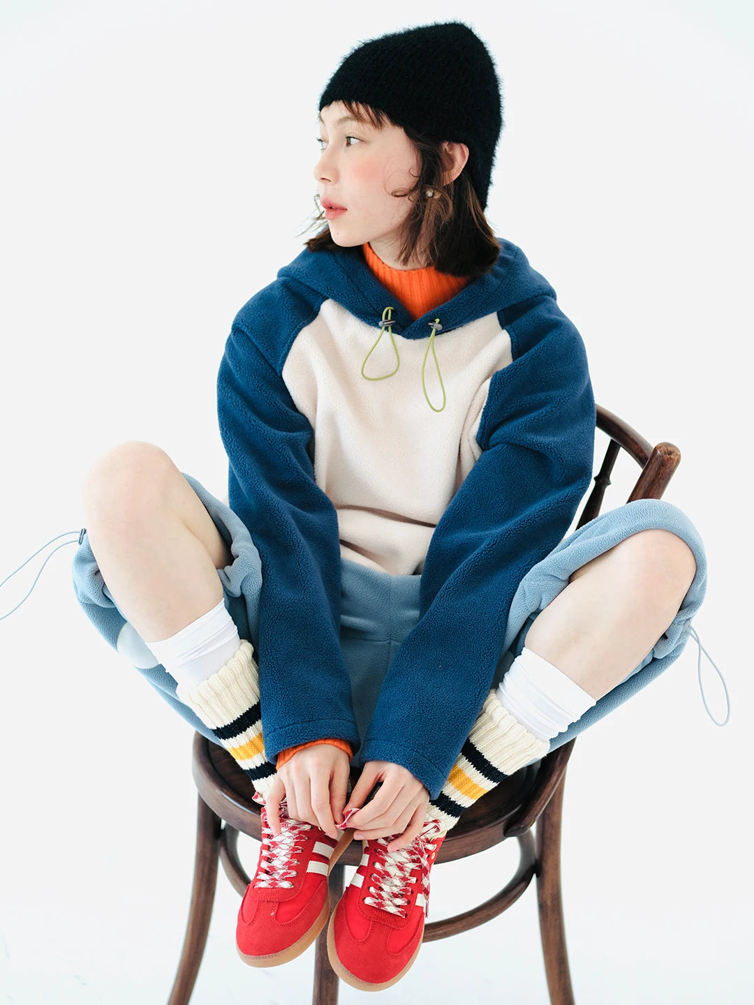 Élodie Colorblock Hoodie