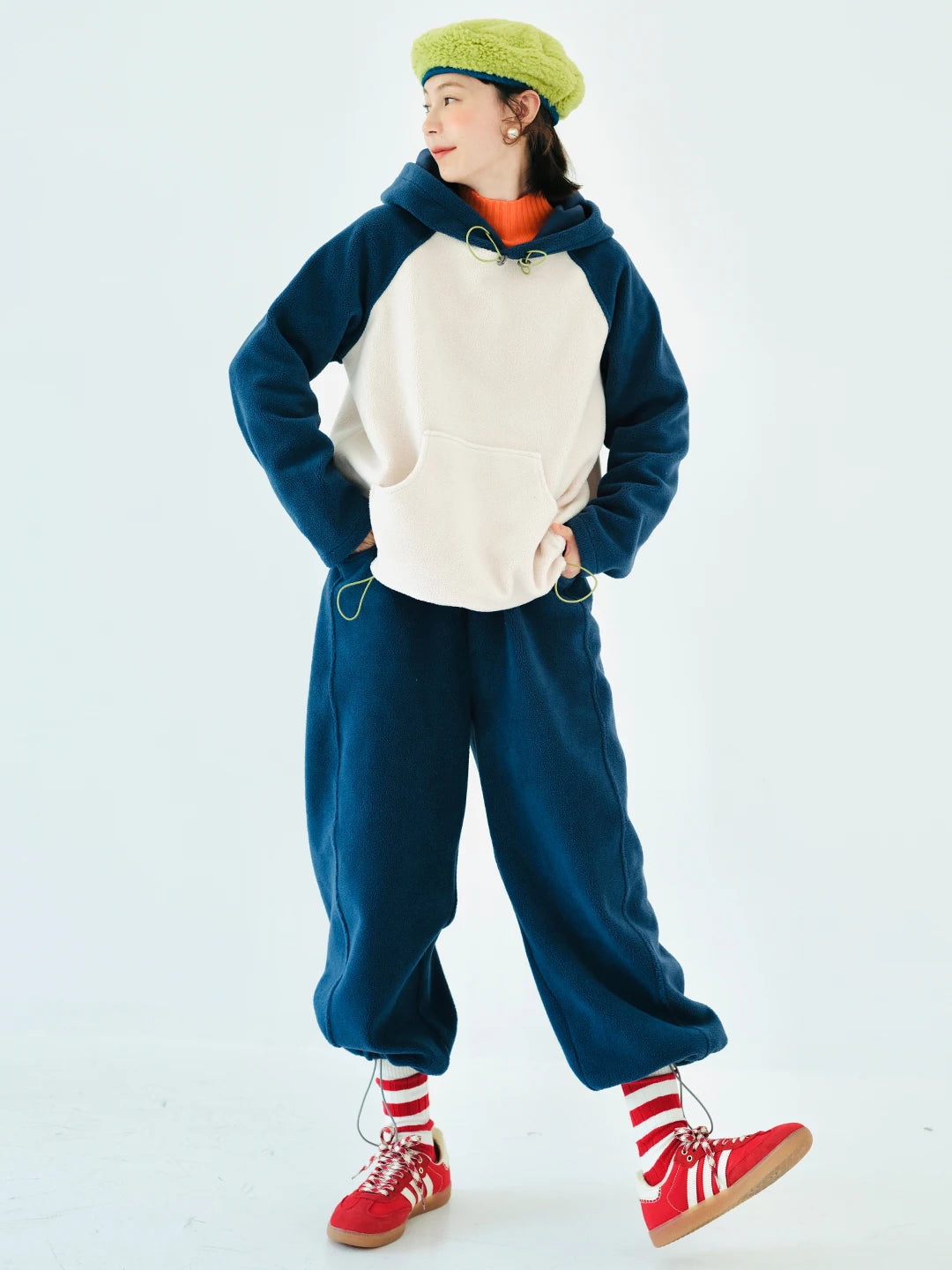 Élodie Colorblock Hoodie