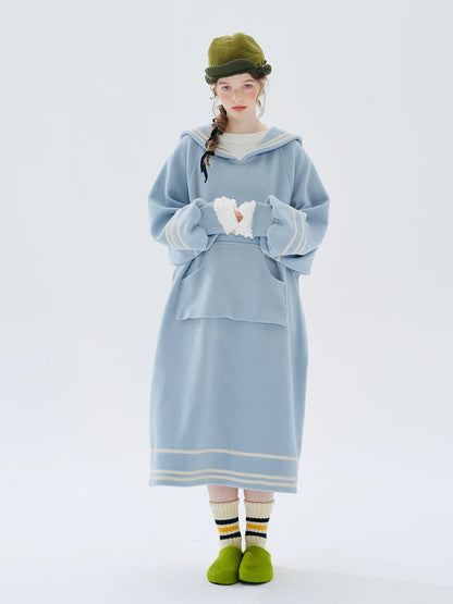 Élise Sailor Knit Dress