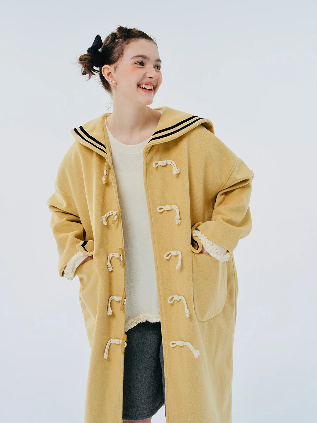 Amélie Sailor Toggle Coat
