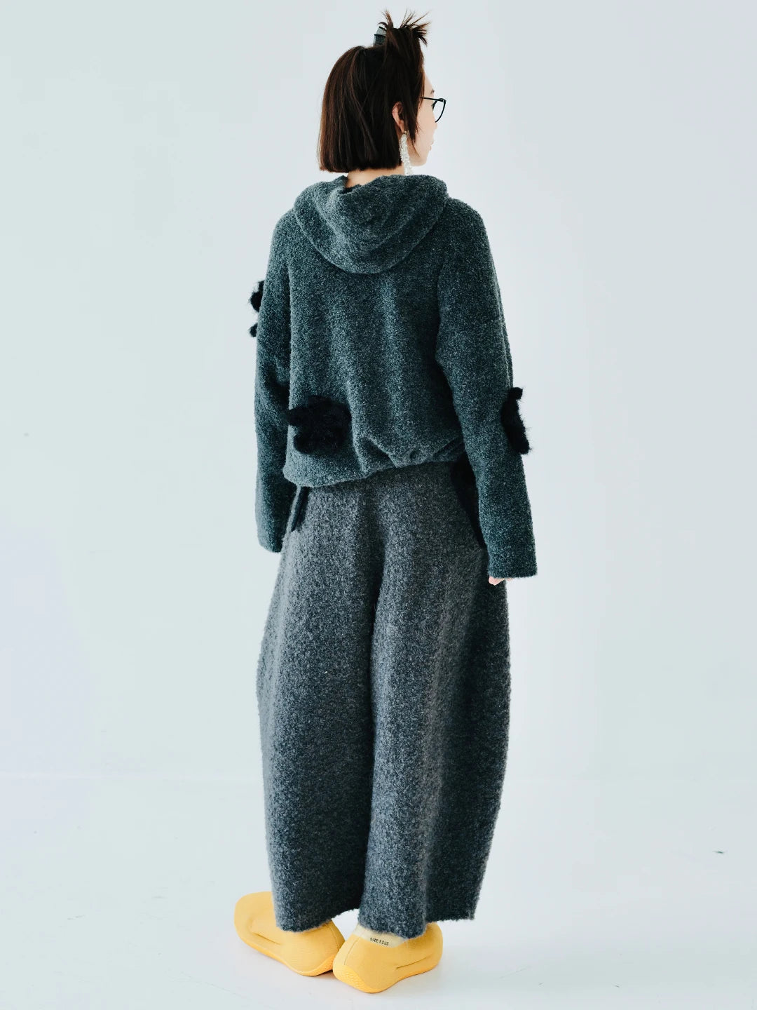 Isabelle Textured Hoodie