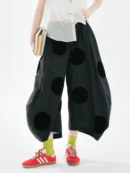 Oversized Polka Dot Pants