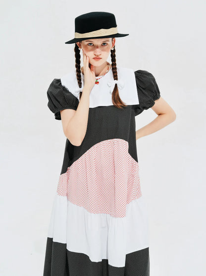 Gabrielle Patchwork Prairie Dress