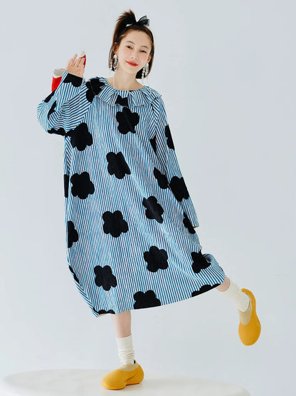 Emilie Floral Patch Dress