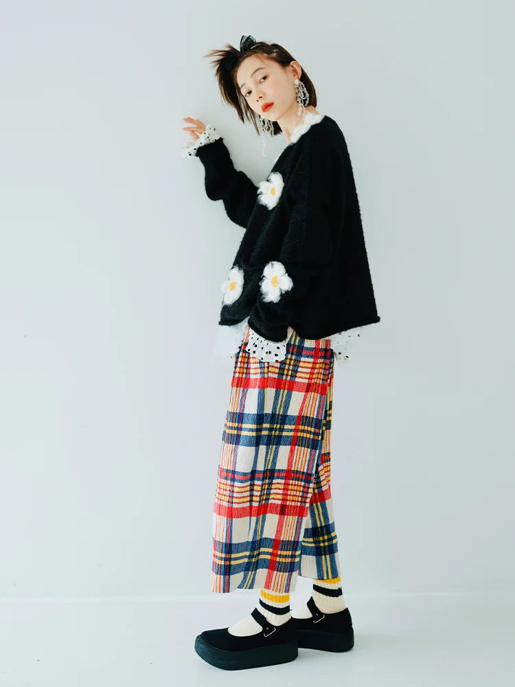 Camille Floral Accent Cardigan