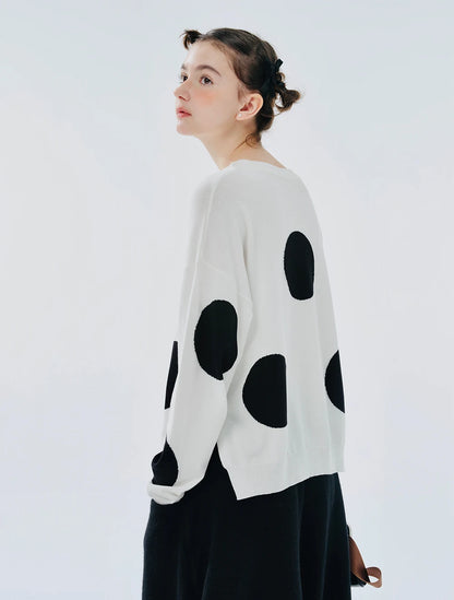 Amélie Polka Dot Sweater