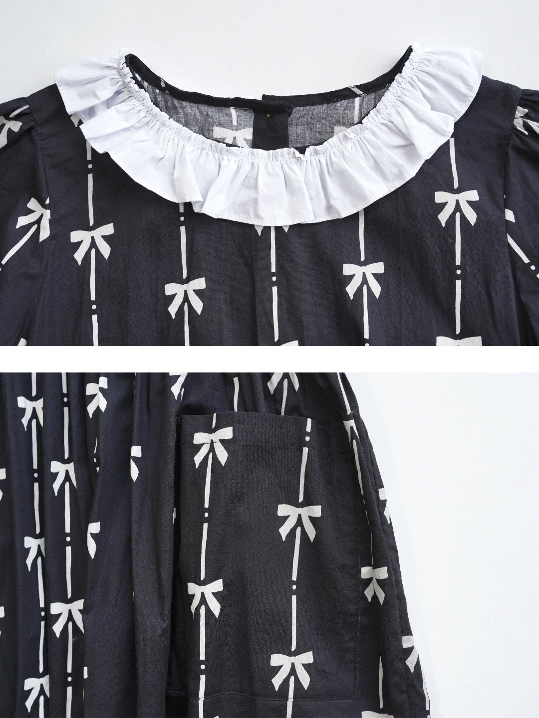 Lucie Bow-Embellished Midi Dress