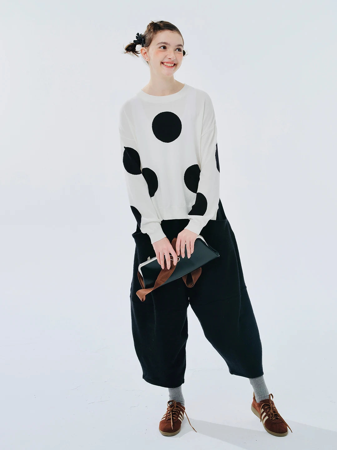 Amélie Polka Dot Sweater