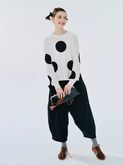 Amélie Polka Dot Sweater