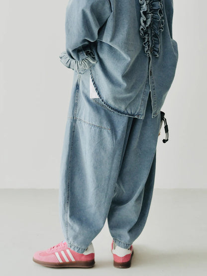 Graffiti Denim Lounge Pants