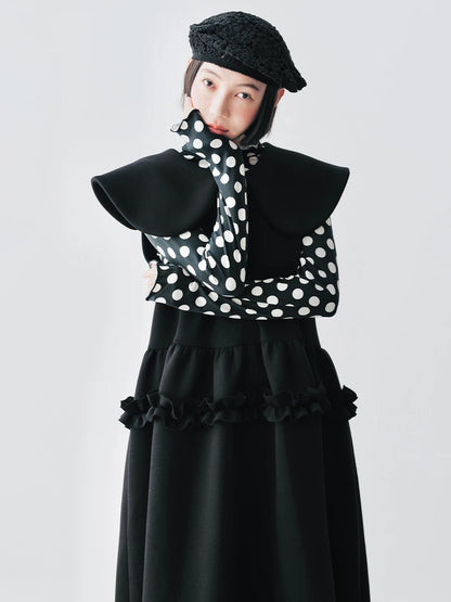 Amélie Ruffle Trim Dress