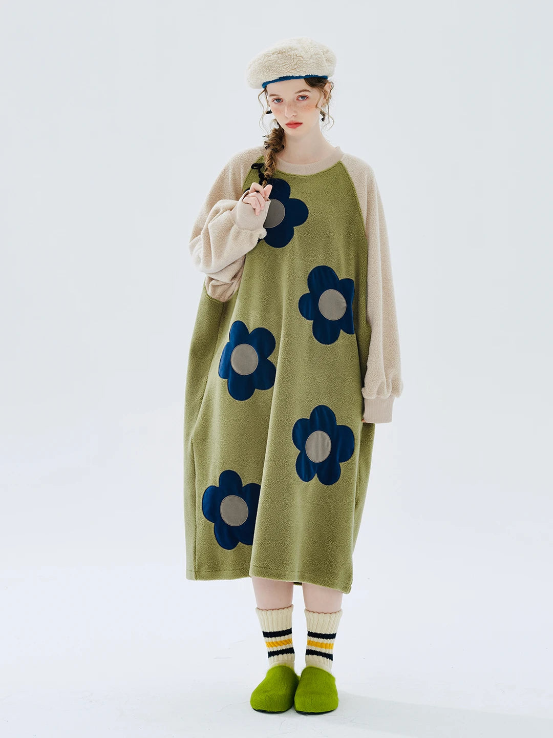 Flora Oversized Sweater Dress