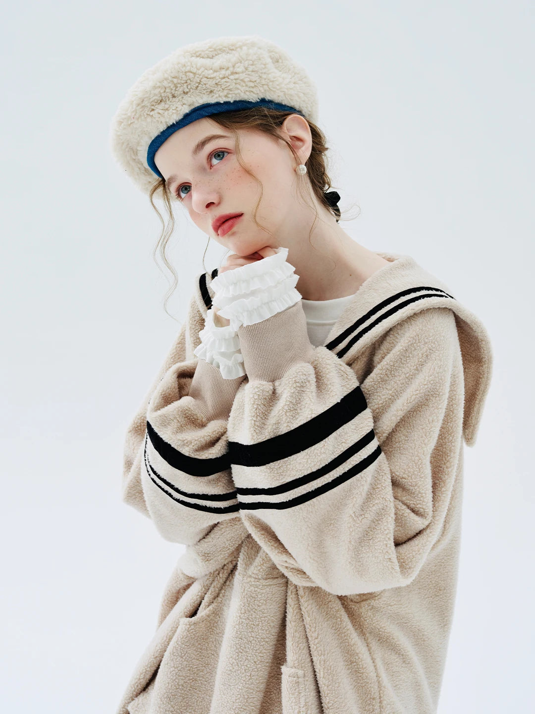 Élise Sailor Knit Dress