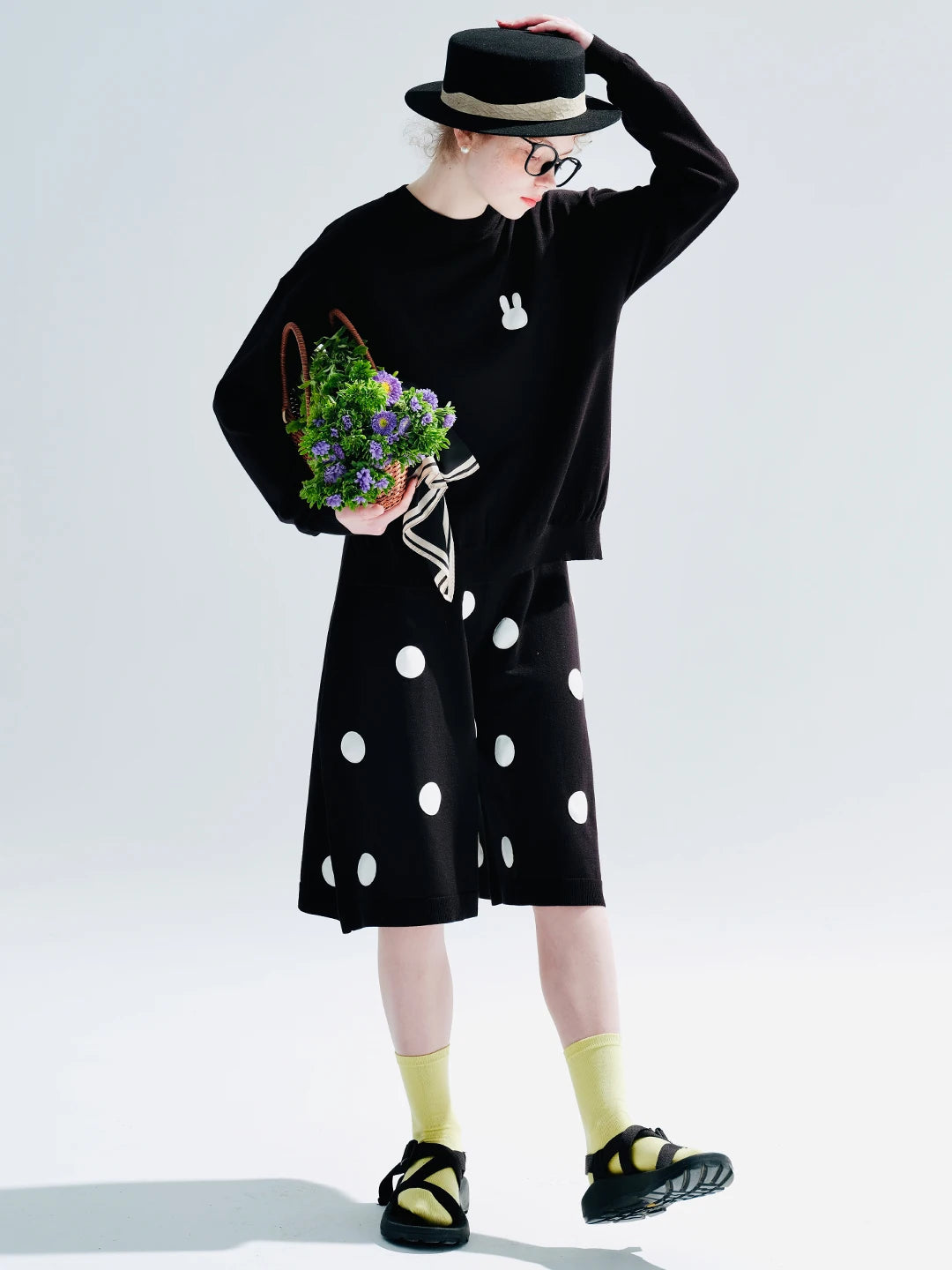 Chloé Bunny Embroidered Sweater