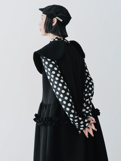 Amélie Ruffle Trim Dress