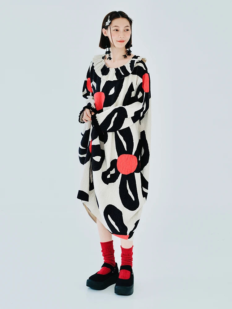 Estelle Oversized Floral Statement Dress