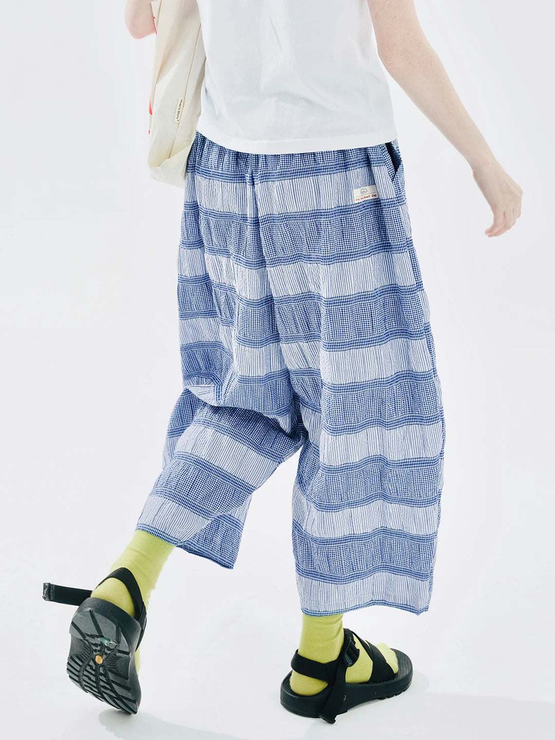 Striped Cotton Lounge Pants