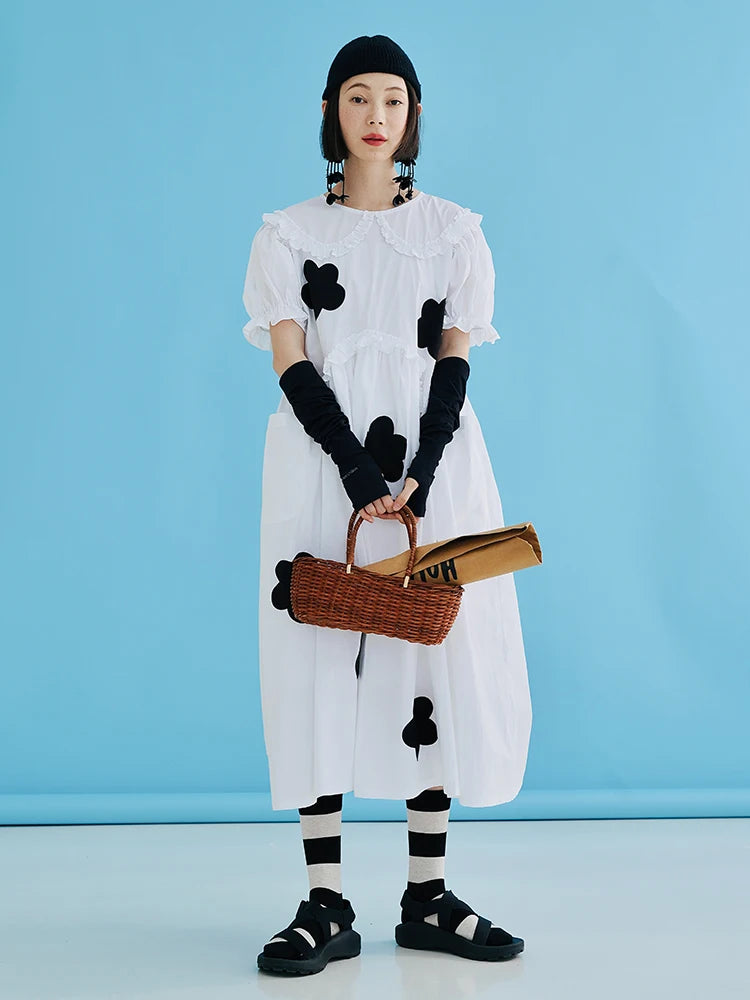 Margaux Noir Bloom Dress