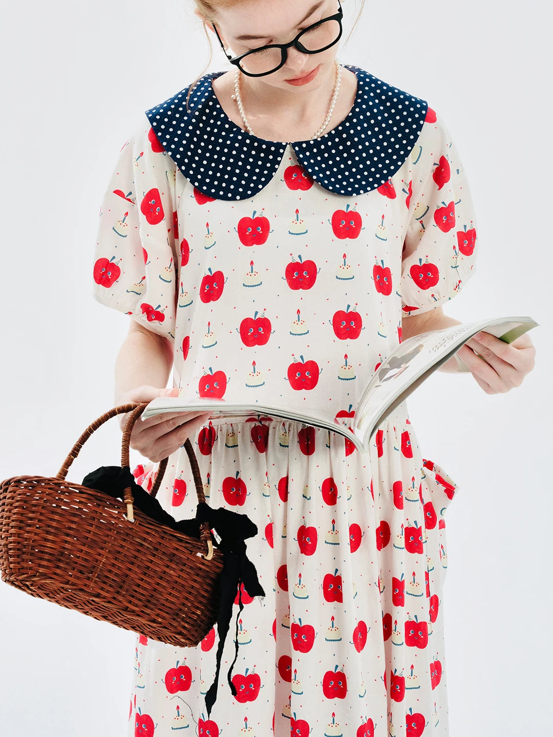 Chloé Apple Print Dress