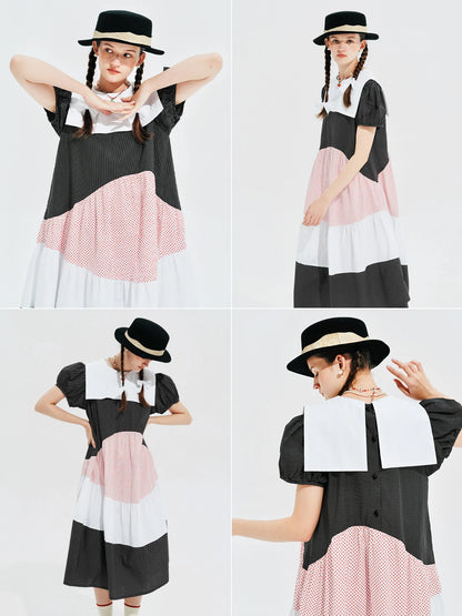 Gabrielle Patchwork Prairie Dress