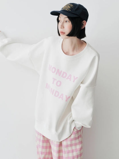 Monday to Monday Oversized Sweatshirt