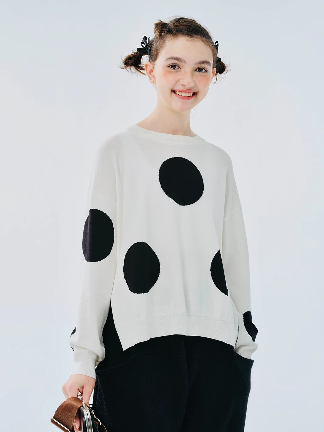 Amélie Polka Dot Sweater