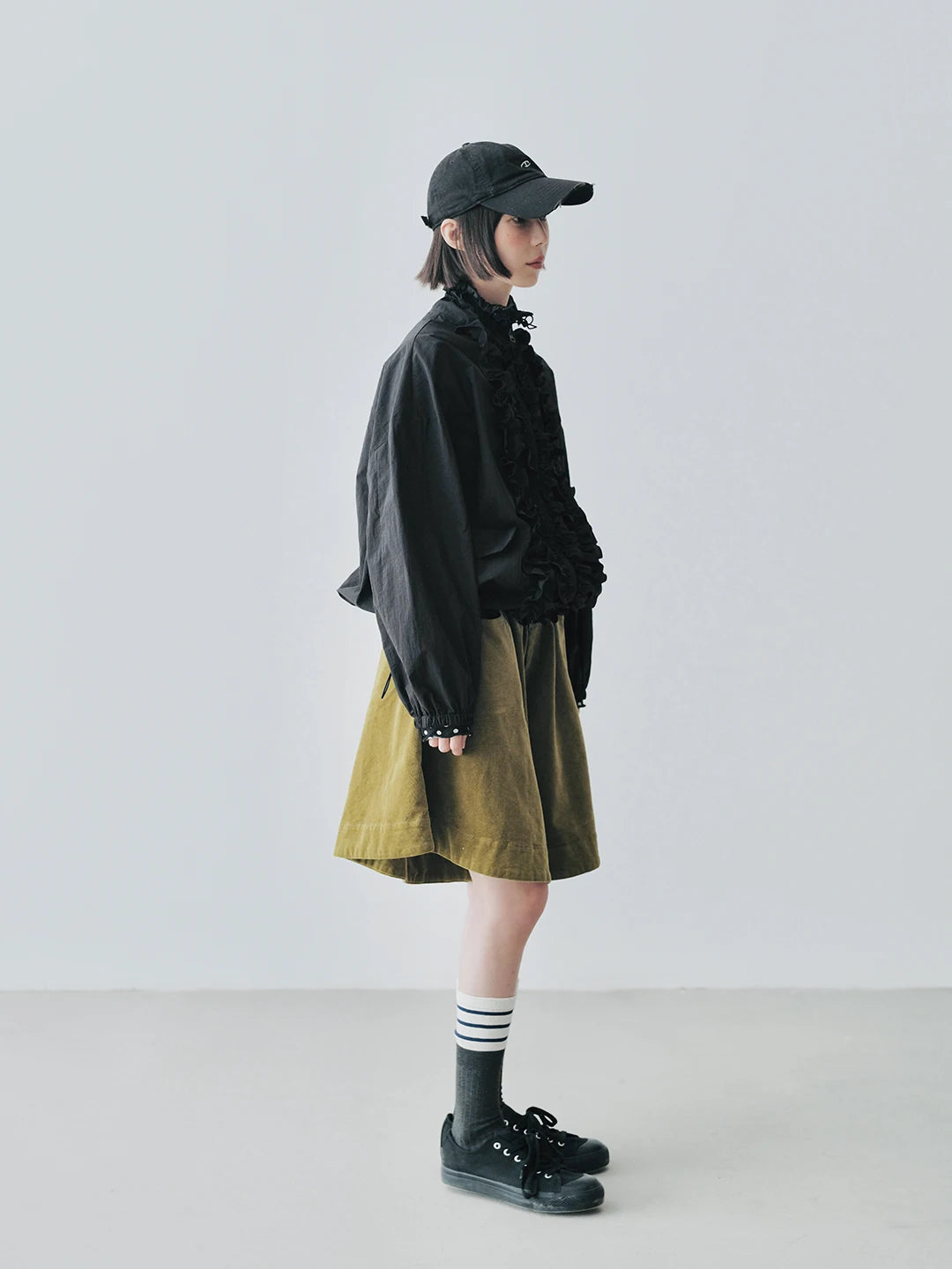 Camille Ruffle Trim Jacket