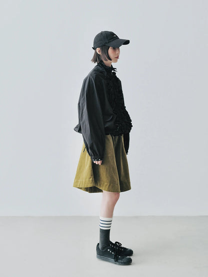 Camille Ruffle Trim Jacket