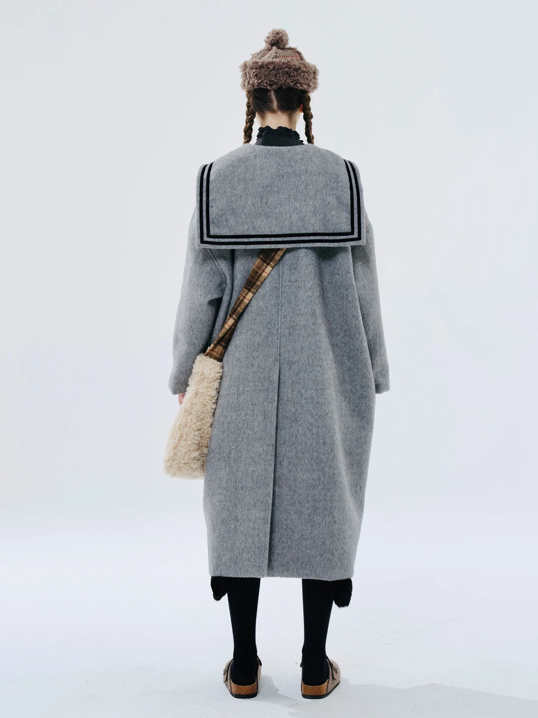 Elise Wool Blend Sailor Coat