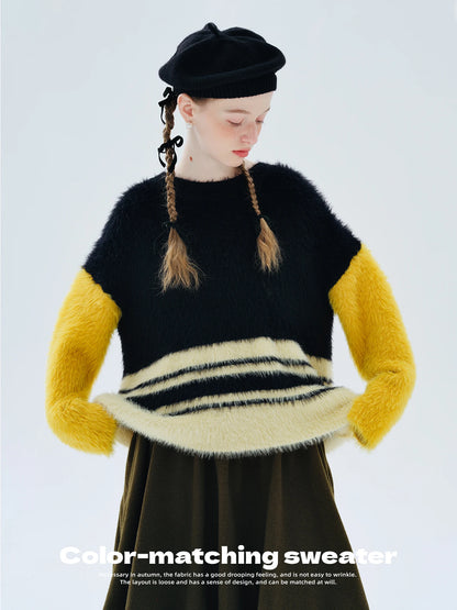 Isabelle Striped Pullover