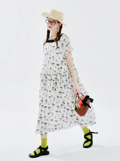 French Prairie Floral Dress