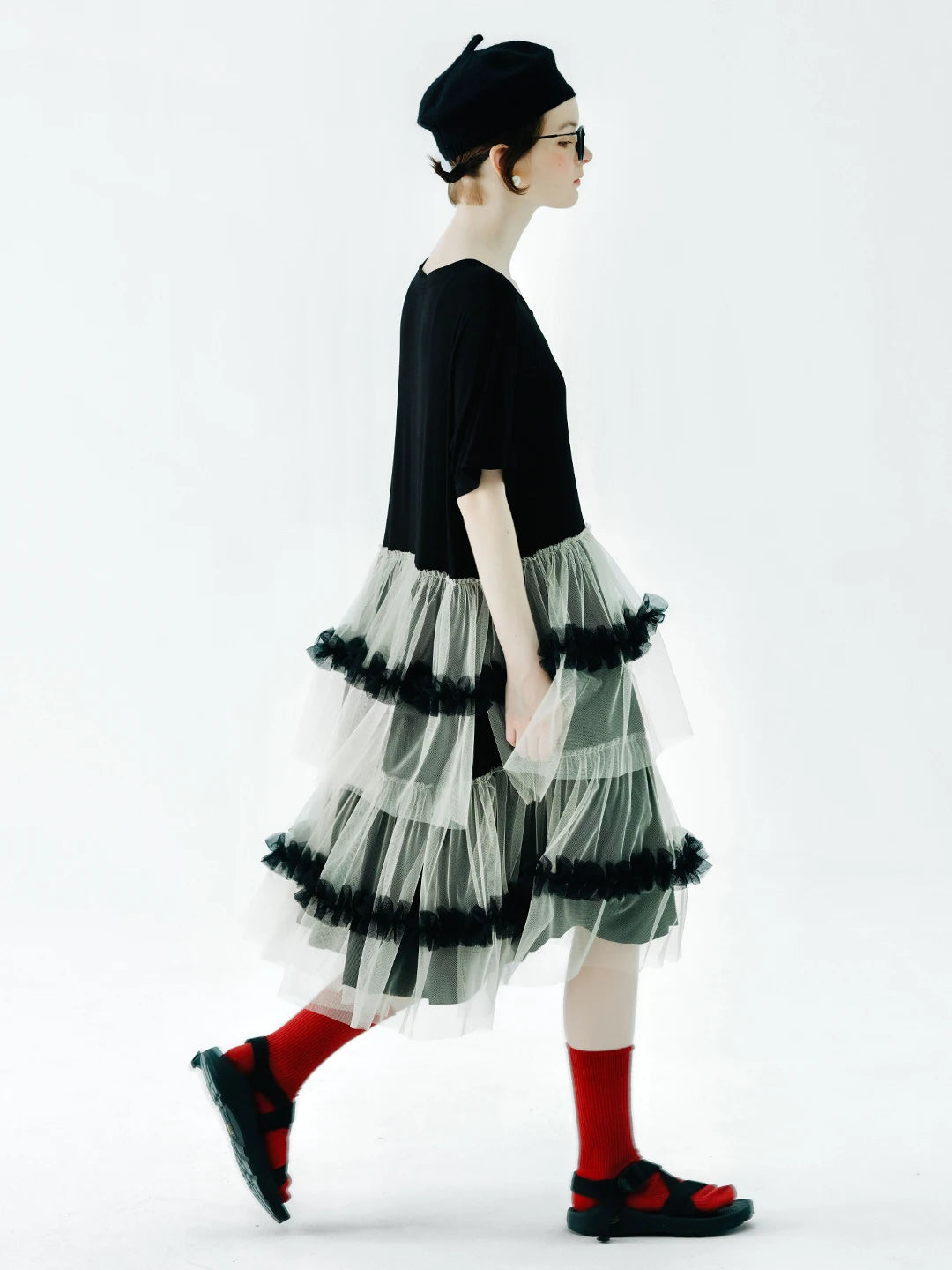 Odette Tulle Tiered Skirt