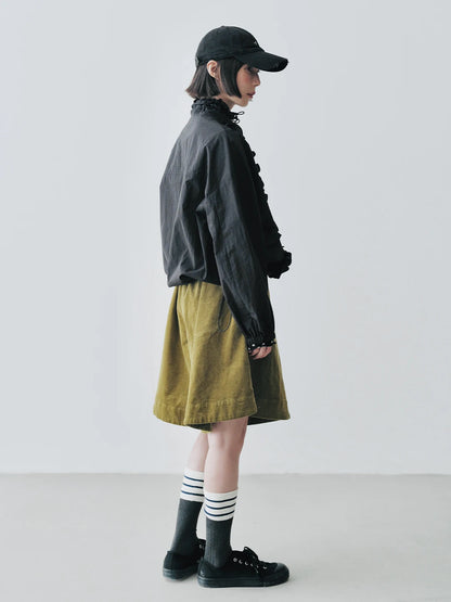 Camille Ruffle Trim Jacket